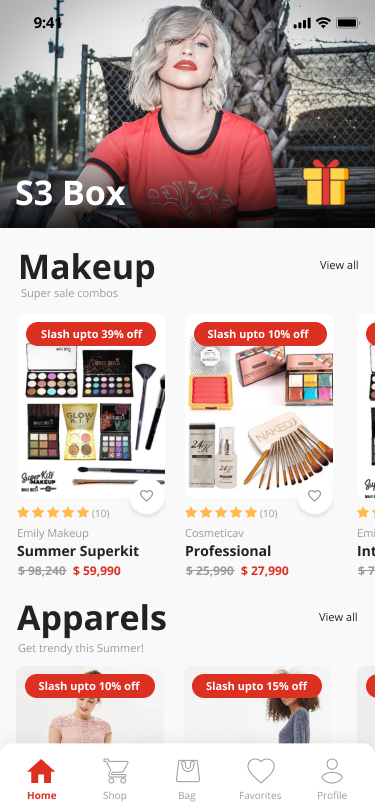 E-commerce Mobile App